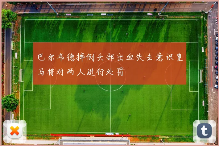 巴尔韦德摔倒头部出血失去意识皇马将对两人进行处罚